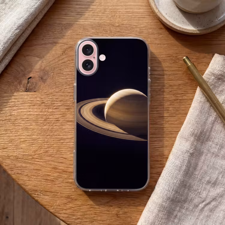 Telefoonhoesje - Planeet - Ringen - Ruimte — 2