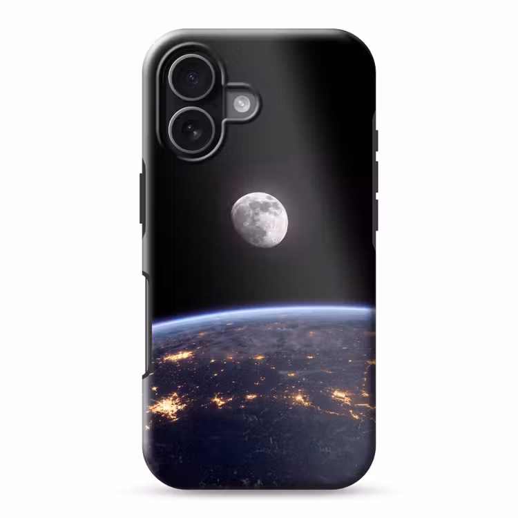 Telefoonhoesje Toughcase - Aarde - Nacht - Ruimte — 1