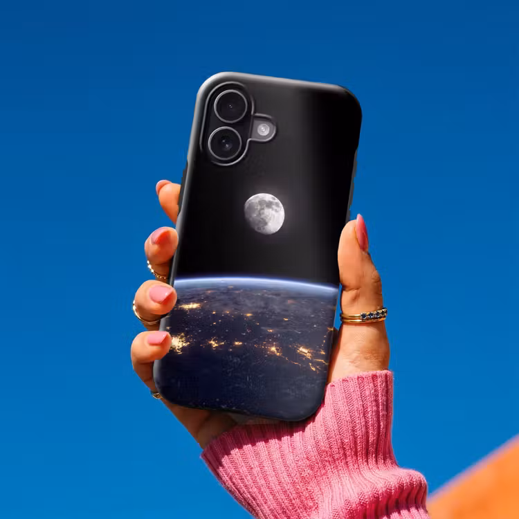 Telefoonhoesje Toughcase - Aarde - Nacht - Ruimte — 2