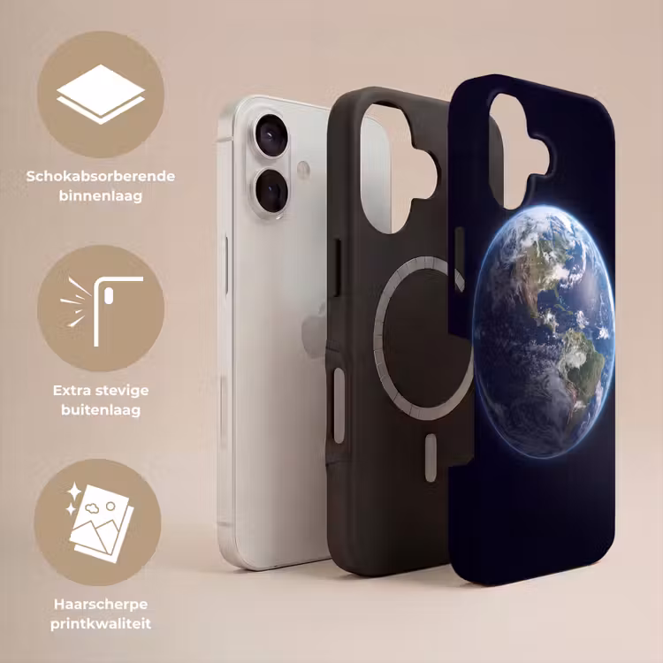 Telefoonhoesje Toughcase - Aarde - Ruimte - Kosmos — 3