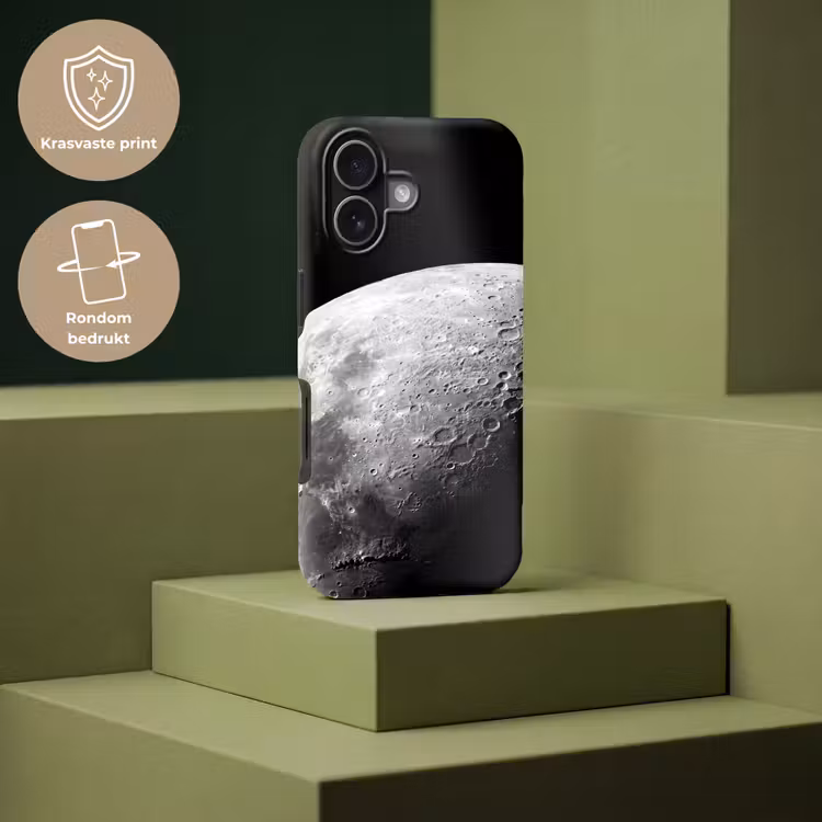 Telefoonhoesje Toughcase - Maan - Kraters - Ruimte — 7