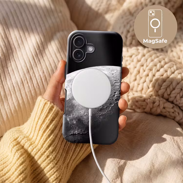 Telefoonhoesje Toughcase - Maan - Kraters - Ruimte — 8