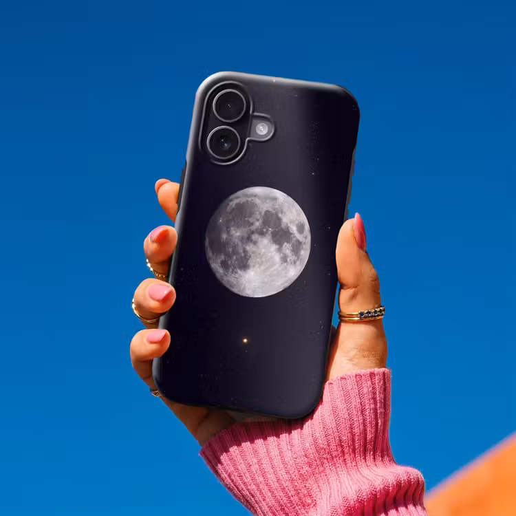 Telefoonhoesje Toughcase - Maan - Sterren - Ruimte — 2
