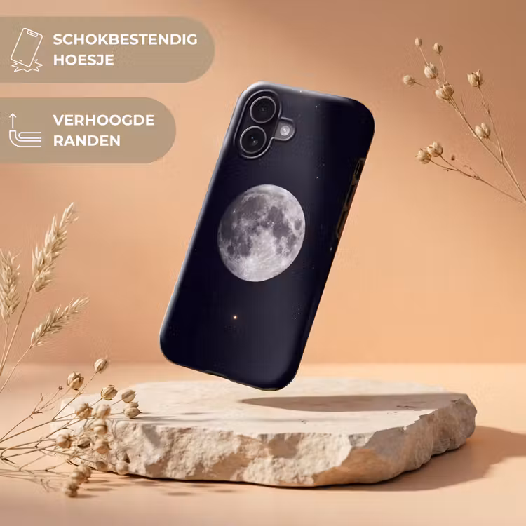 Telefoonhoesje Toughcase - Maan - Sterren - Ruimte — 5