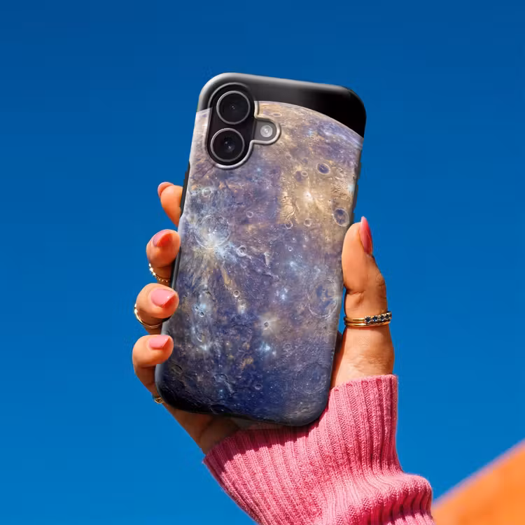 Telefoonhoesje Toughcase - Planeet - Kraters - Ruimte — 2