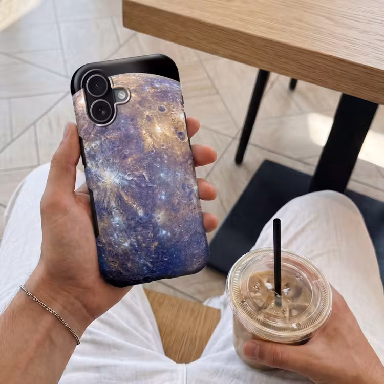 Telefoonhoesje Toughcase - Planeet - Kraters - Ruimte — 4