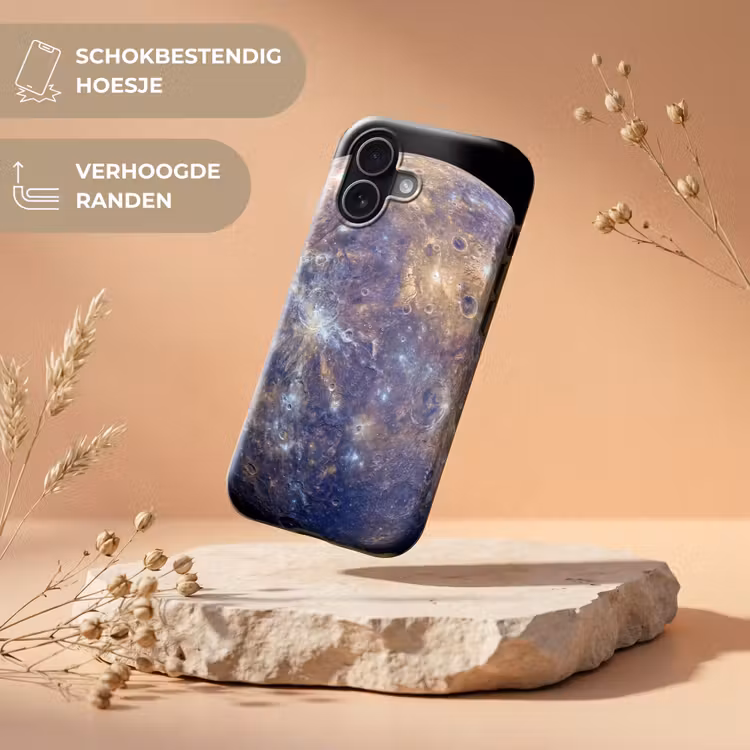 Telefoonhoesje Toughcase - Planeet - Kraters - Ruimte — 5