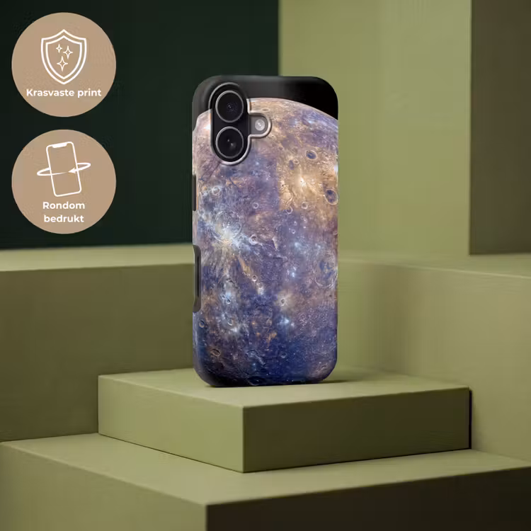 Telefoonhoesje Toughcase - Planeet - Kraters - Ruimte — 7