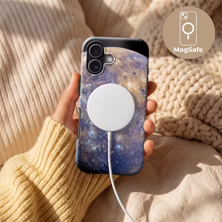 Telefoonhoesje Toughcase - Planeet - Kraters - Ruimte — 8