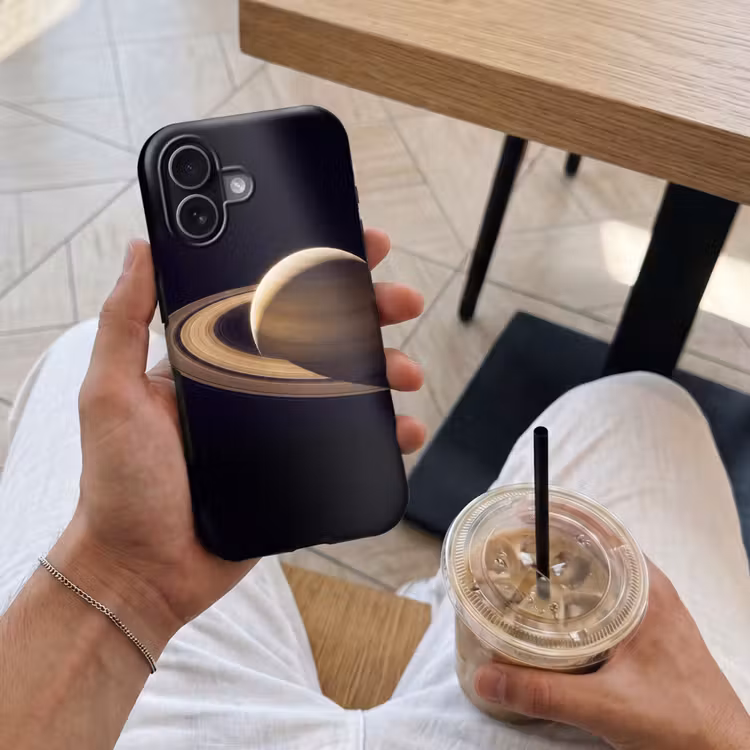 Telefoonhoesje Toughcase - Planeet - Ringen - Ruimte — 4