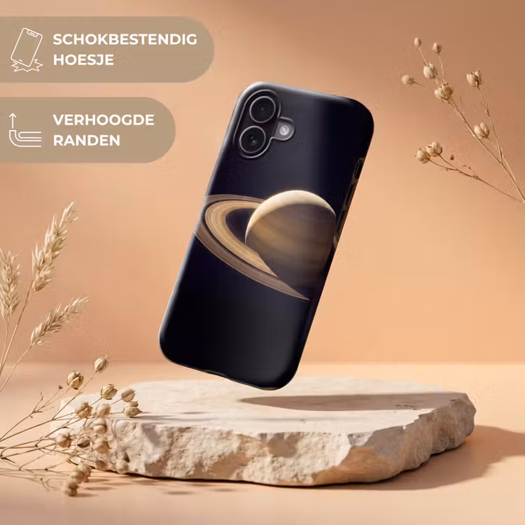 Telefoonhoesje Toughcase - Planeet - Ringen - Ruimte — 5