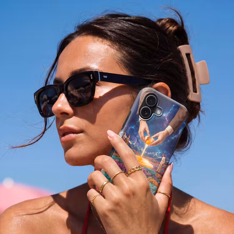 Telefoonhoesje Toughcase - Handen - Ei - Surrealisme — 6