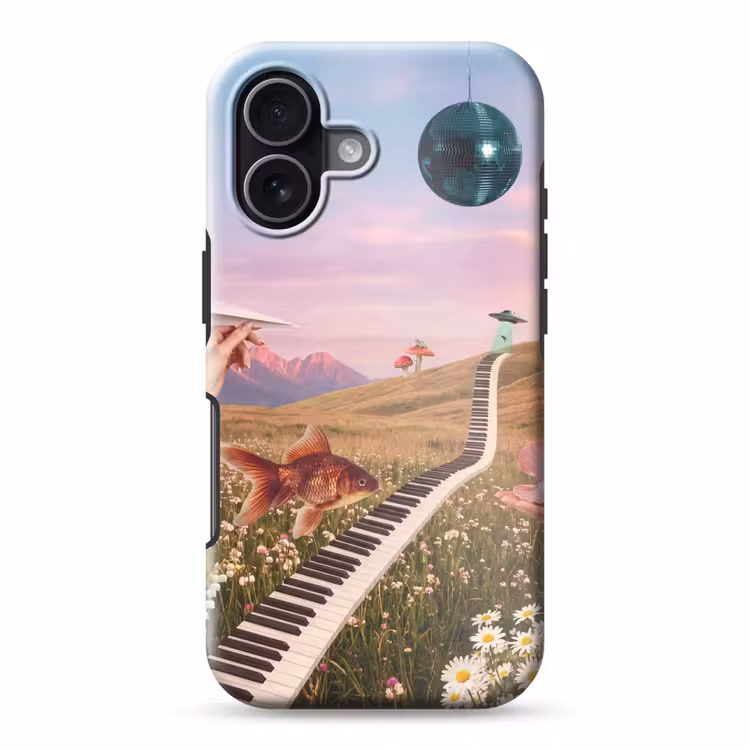 Telefoonhoesje Toughcase - Vis - Natuur - Abstract — 1