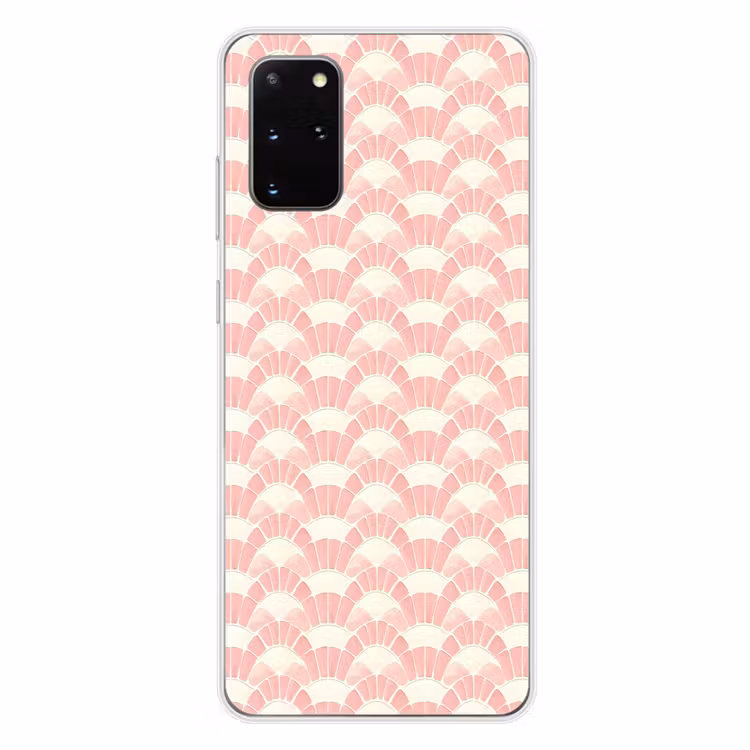 Telefoonhoesje - Roze - Waaiers - Mozaïek - Patroon — 4