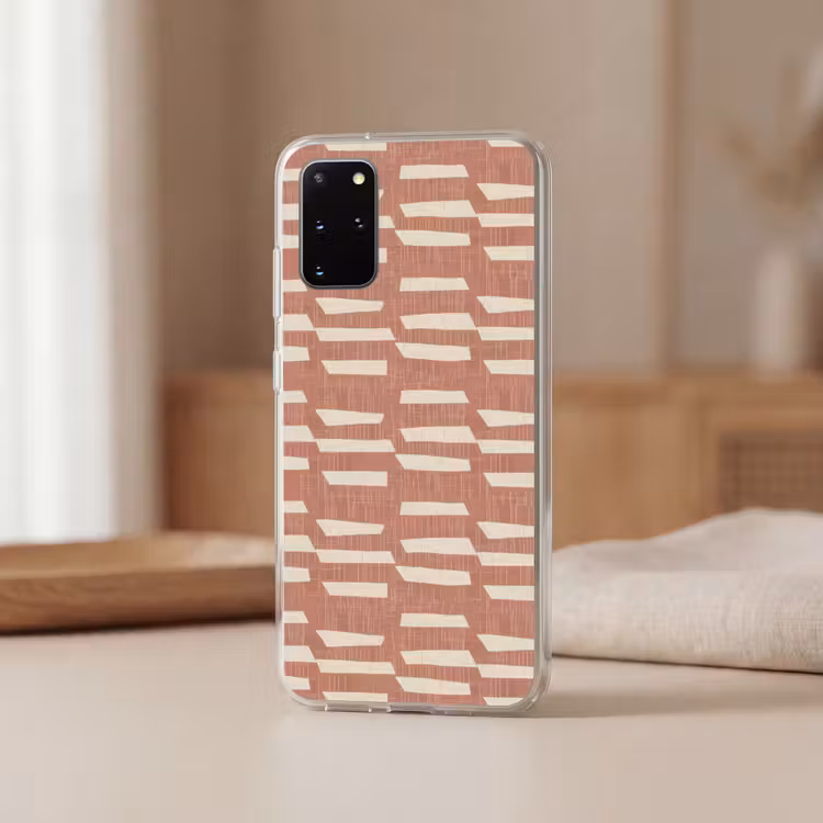 Telefoonhoesje - Terracotta - Abstract - Textuur - Patroon — 3