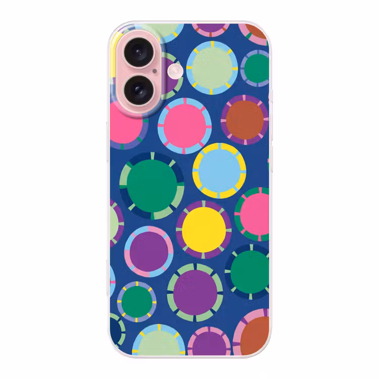 Telefoonhoesje - Patroon - Cirkels - Abstract - Kleurrijk — 1