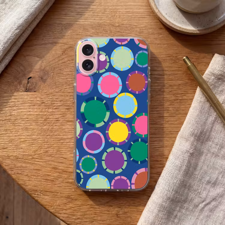Telefoonhoesje - Patroon - Cirkels - Abstract - Kleurrijk — 2