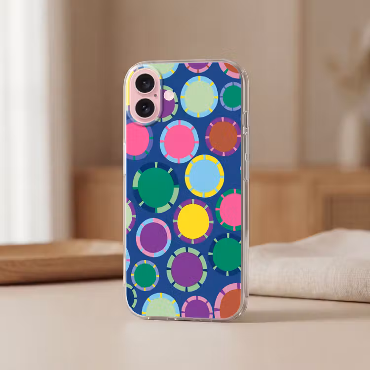 Telefoonhoesje - Patroon - Cirkels - Abstract - Kleurrijk — 3