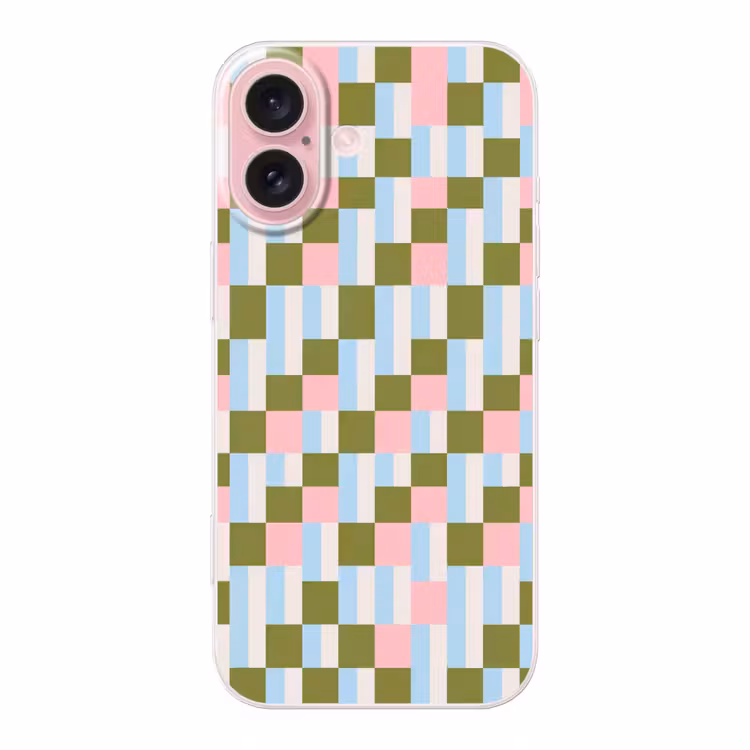 Telefoonhoesje - Patroon - Geometrisch - Abstract - Kleurrijk - Modern — 1