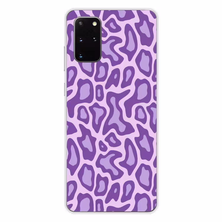 Telefoonhoesje - Paars - Abstract - Luipaard - Vlekken - Groovy - Patroon — 4
