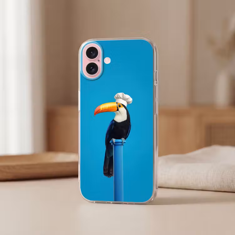 Telefoonhoesje - Tucan - Sokkel - Vogel - Koksmuts — 3