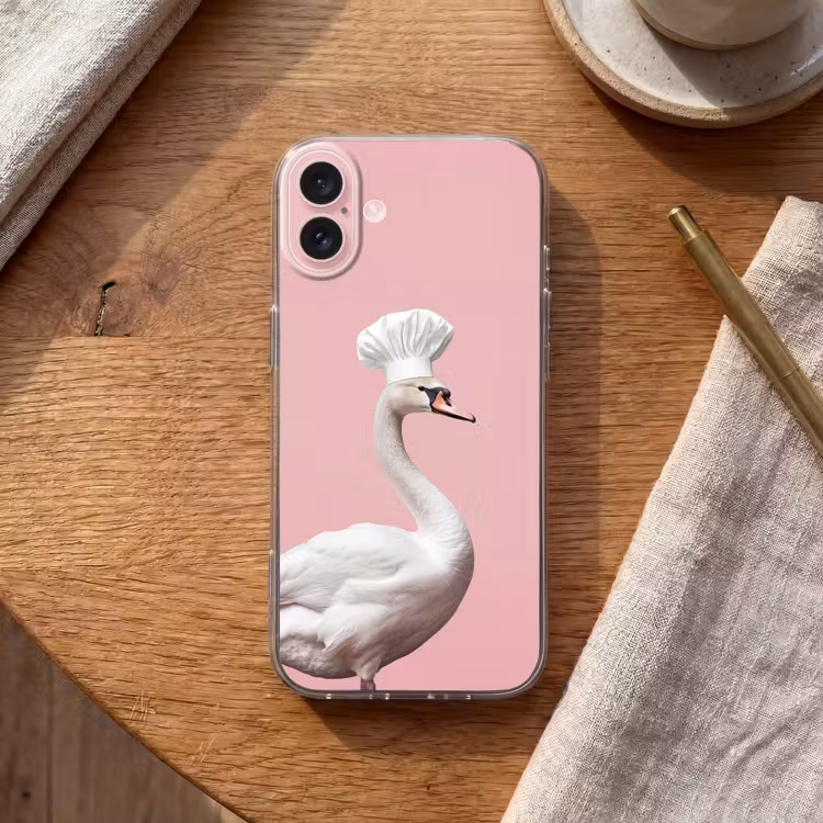 Telefoonhoesje - Zwaan - Koksmuts - Mooi - Klassiek — 2