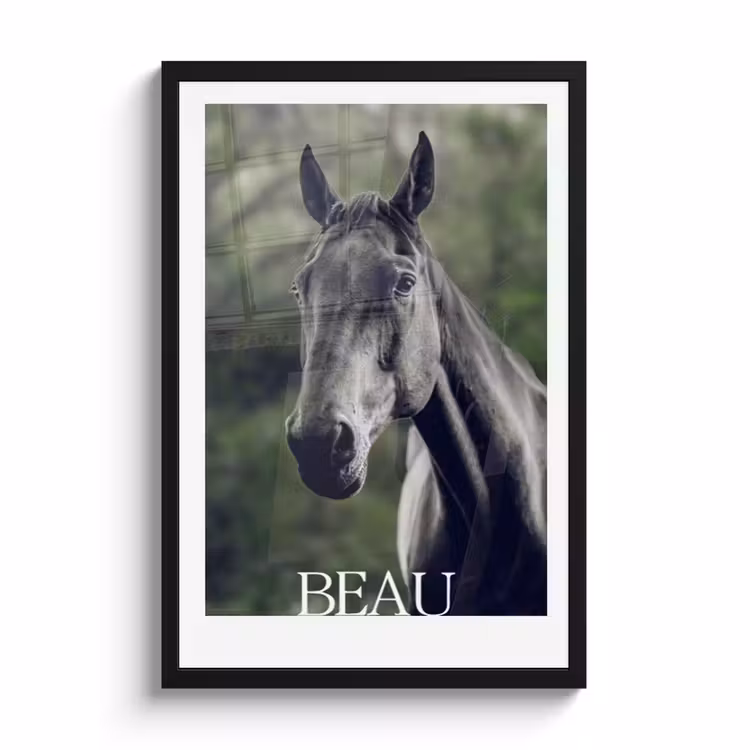 Poster met lijst - Tijdschrift — 1