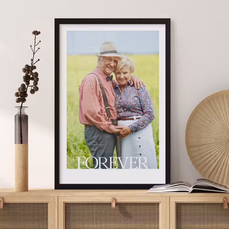 Poster met lijst - Tijdschrift — 2