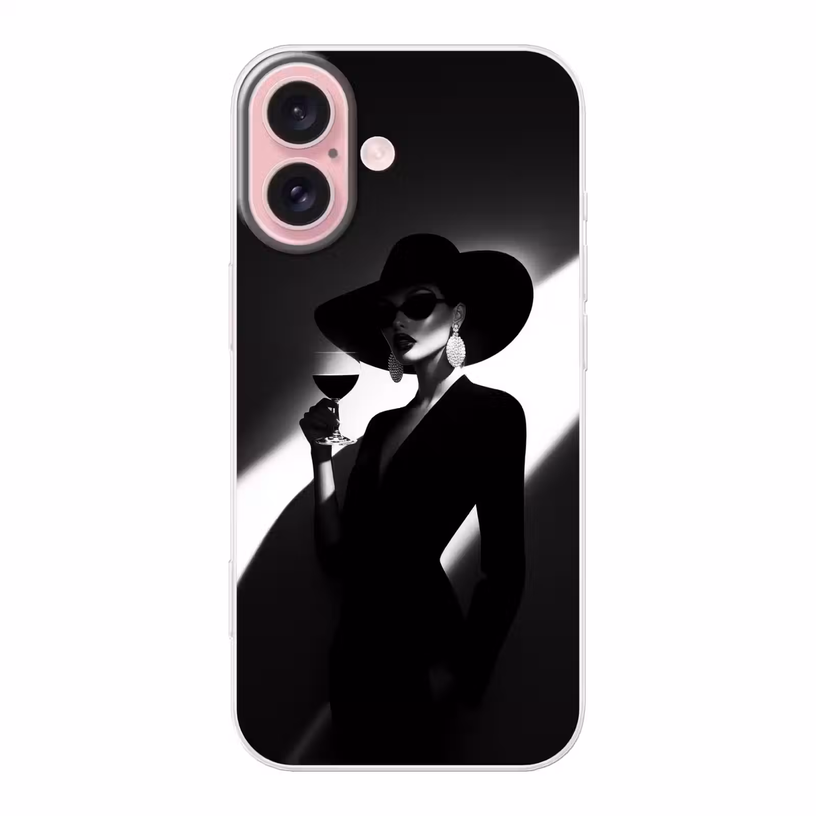 Telefoonhoesje - Vrouw - Wijn - Chic — 1