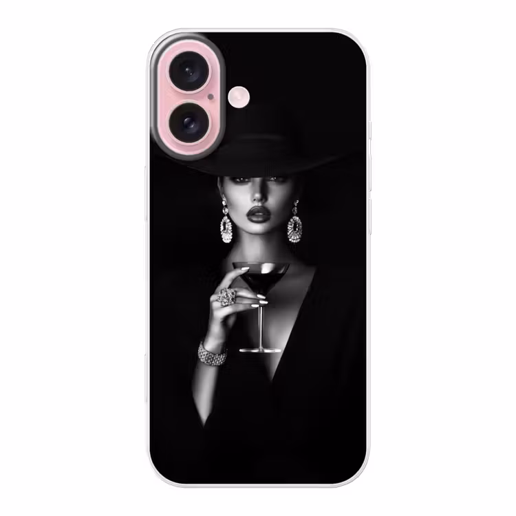 Telefoonhoesje - Vrouw - Cocktail - Chic — 1