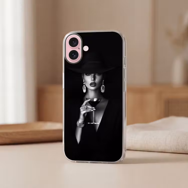 Telefoonhoesje - Vrouw - Cocktail - Chic — 3