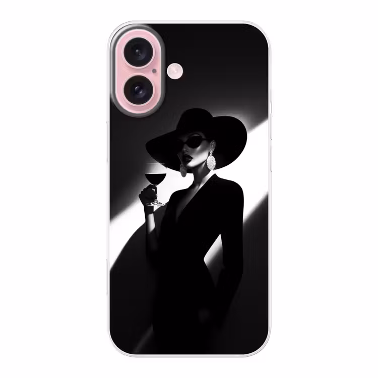 Telefoonhoesje - Vrouw - Wijn - Chic — 1