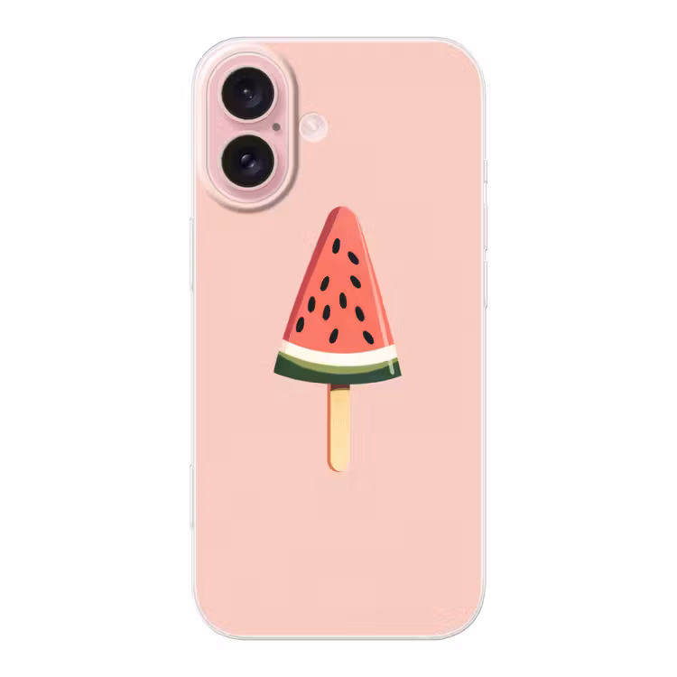 Telefoonhoesje - Watermeloen - Ijsje - Pitjes - Rood — 1