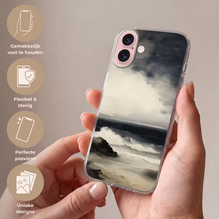 Telefoonhoesje - Zee - Rotsen - Storm — 4