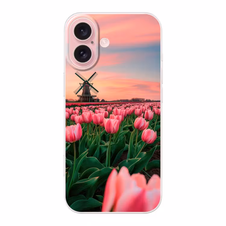 Telefoonhoesje - Tulpen - Molen - Nederland — 1