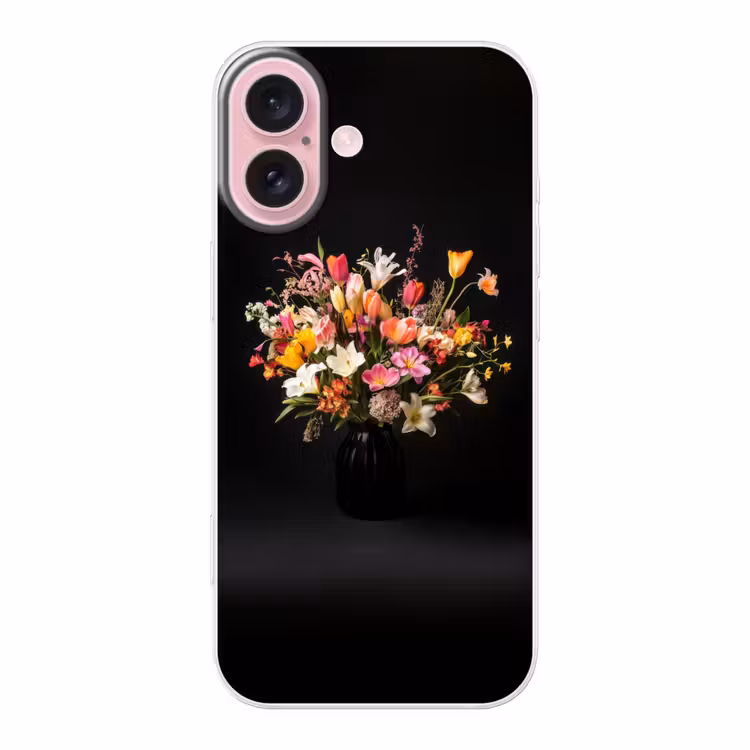 Telefoonhoesje - Vaas - Bloemen - Tulpen — 1