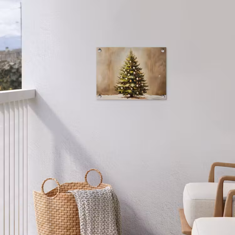 Tuinposter - Kerst - Sfeer - Groen — 3