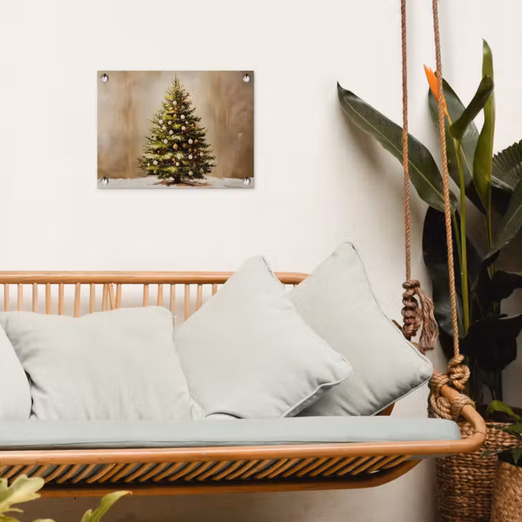 Tuinposter - Kerst - Sfeer - Groen — 5