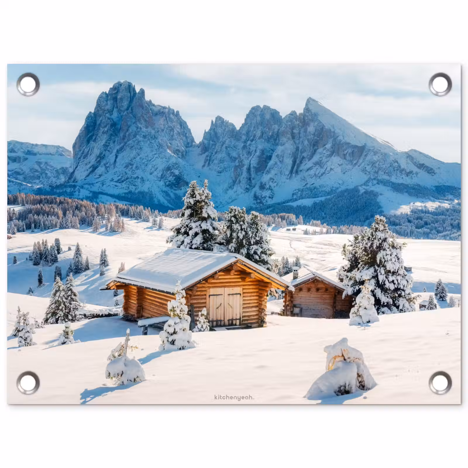Tuinposter - Landschap - Winter - Sneeuw — 1