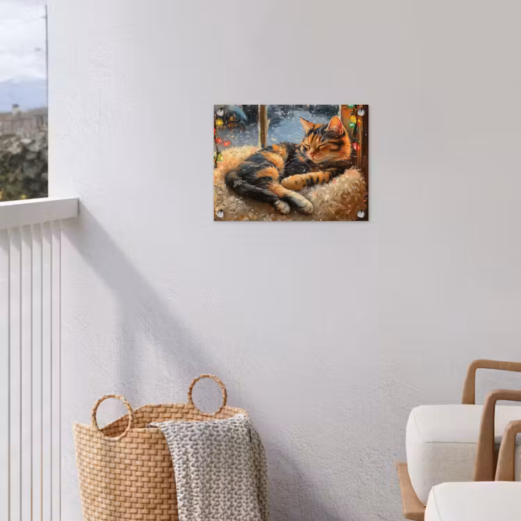 Tuinposter - Kat - Kerst - Winter - Dier — 3