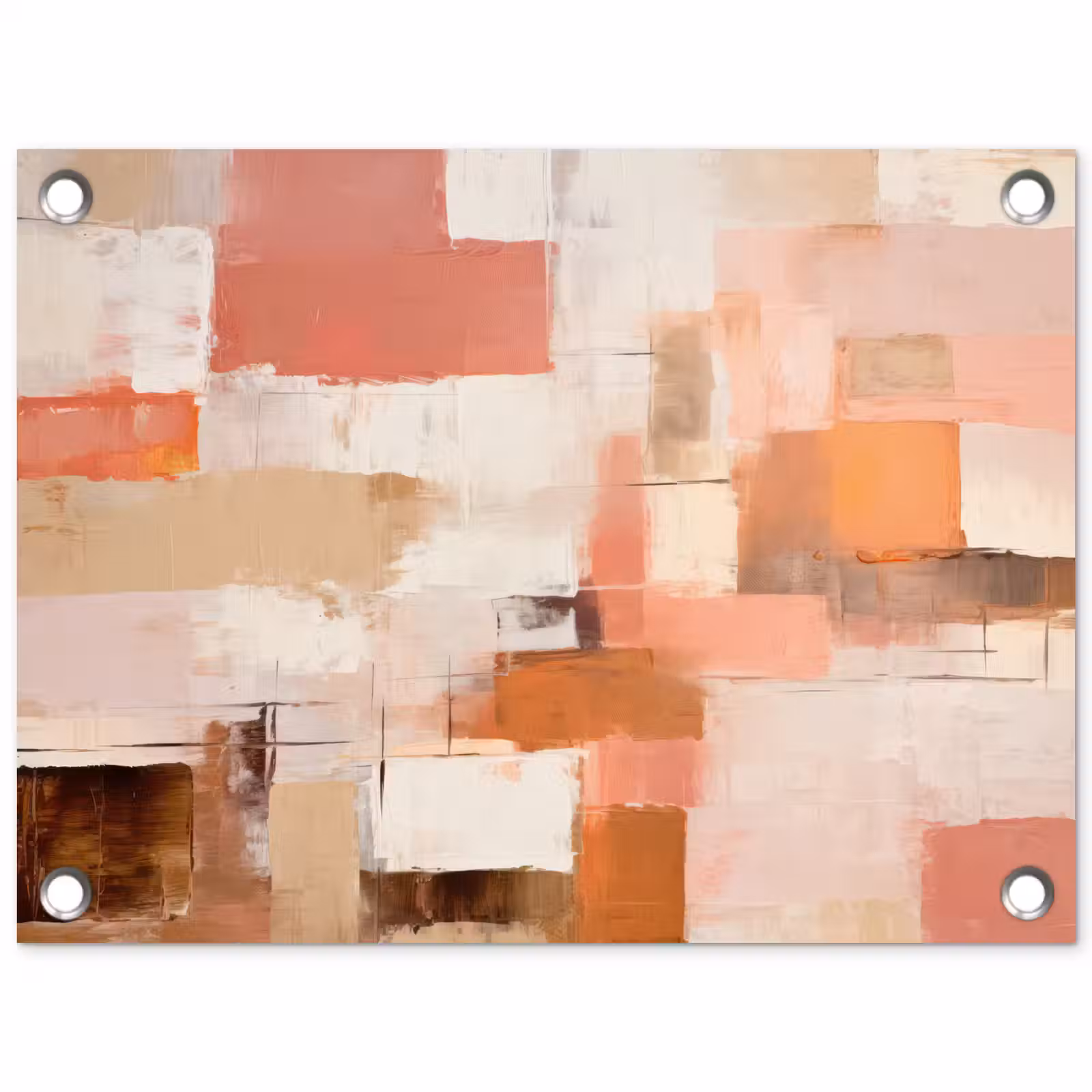 Tuinposter - Kunst - Roze - Abstract — 1