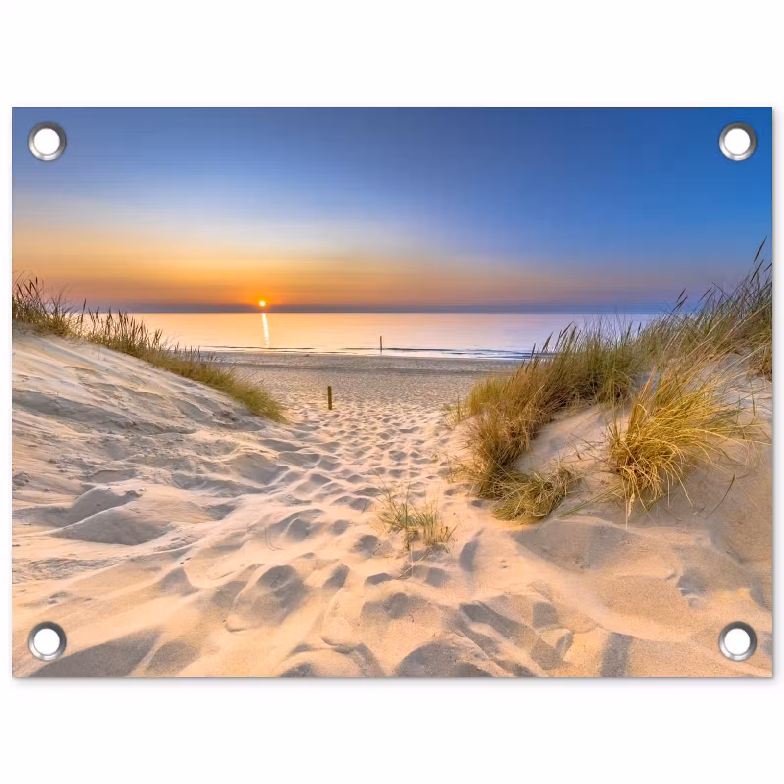 Tuinposter - Avondrust aan Zee — 1