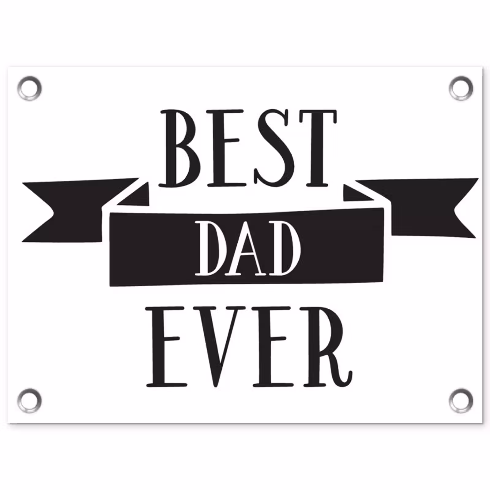 Tuinposter - Papa - Quote - Beste papa — 1