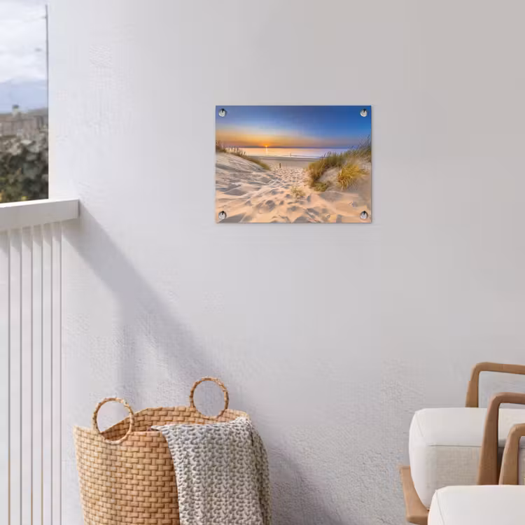 Tuinposter - Avondrust aan Zee — 3
