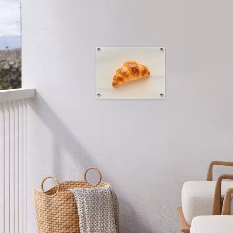 Tuinposter - Croissant - Brood - Beige — 3