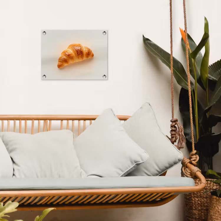 Tuinposter - Croissant - Brood - Beige — 5