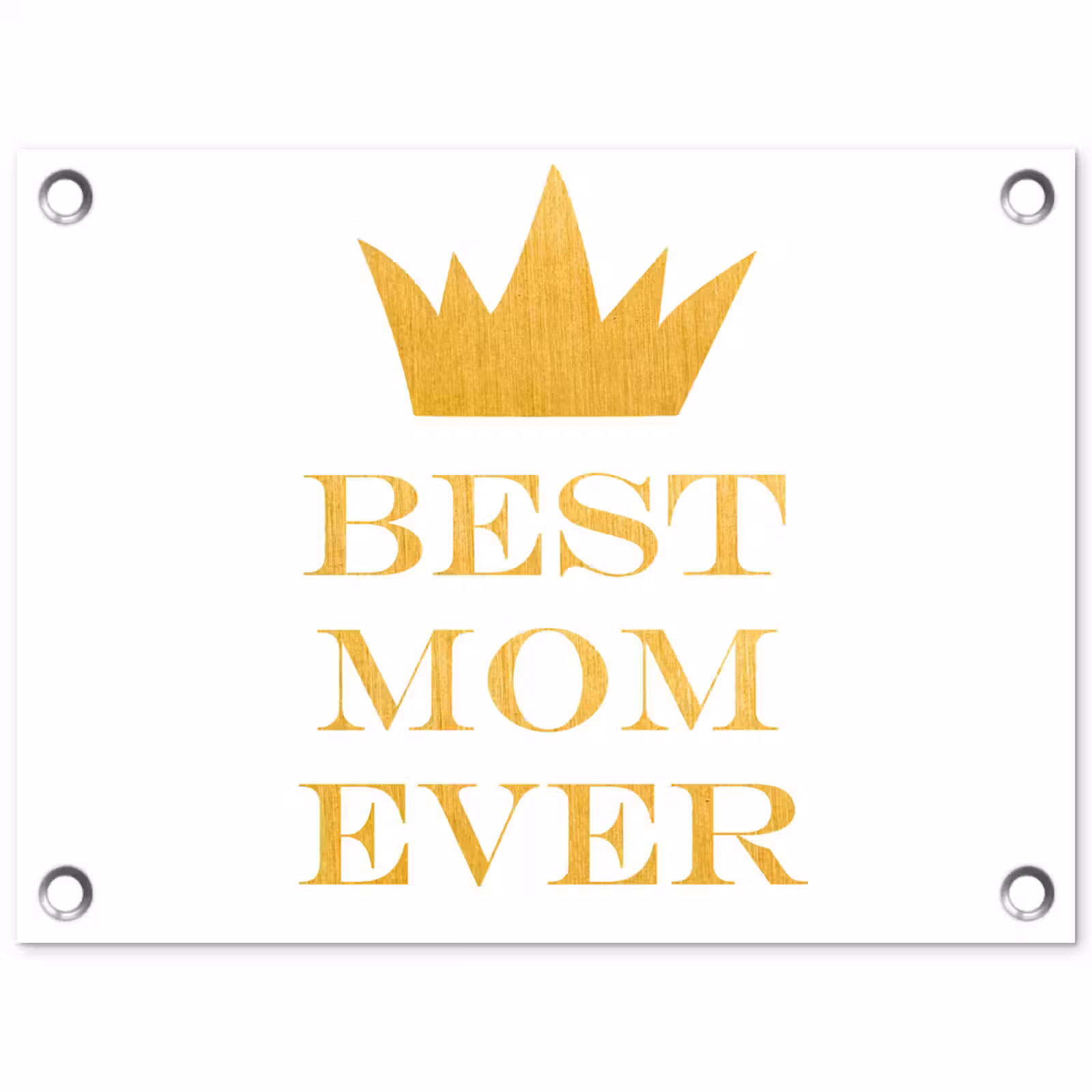Tuinposter - Quotes - Best mom ever - Spreuken - Mama — 1