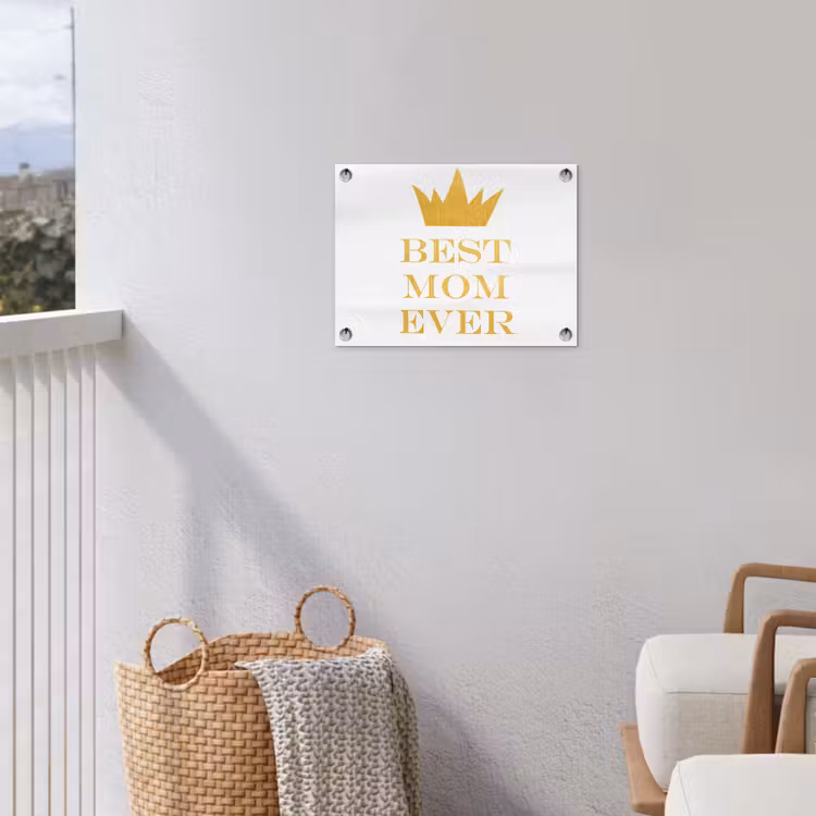 Tuinposter - Quotes - Best mom ever - Spreuken - Mama — 3