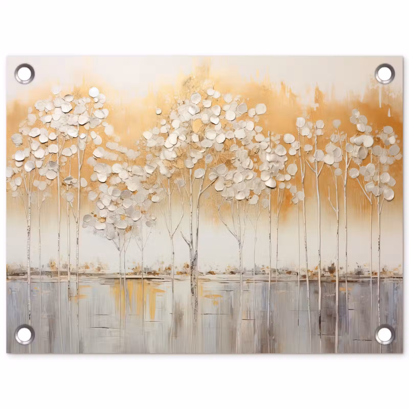 Tuinposter - Bomen - Kunst - Acryl - Natuur — 1
