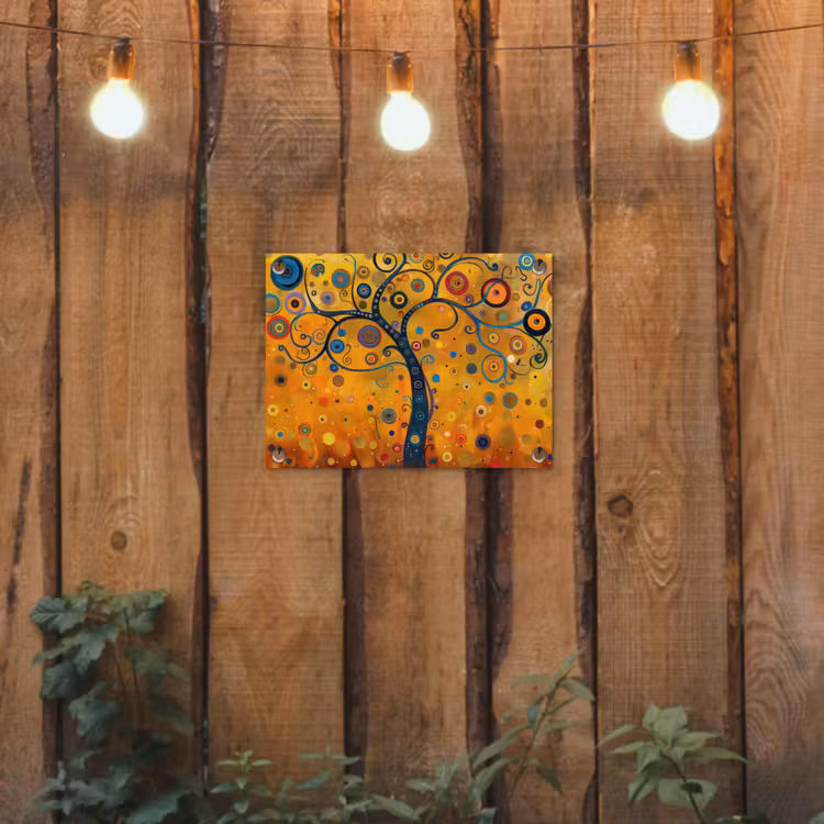 Tuinposter - Abstract - Boom - Levensboom - Modern — 2